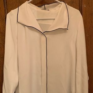Babaton flowy collared blouse